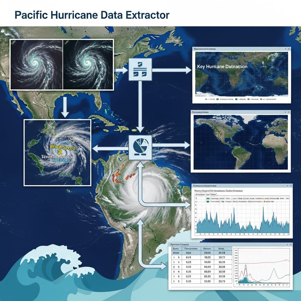 Pacific Hurricane Data Extractor